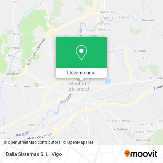 Mapa Dalia Sistemas S. L.