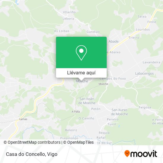Mapa Casa do Concello