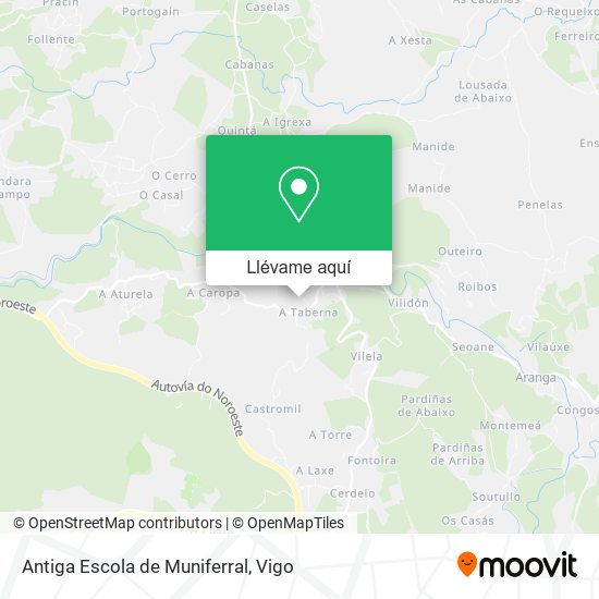 Mapa Antiga Escola de Muniferral