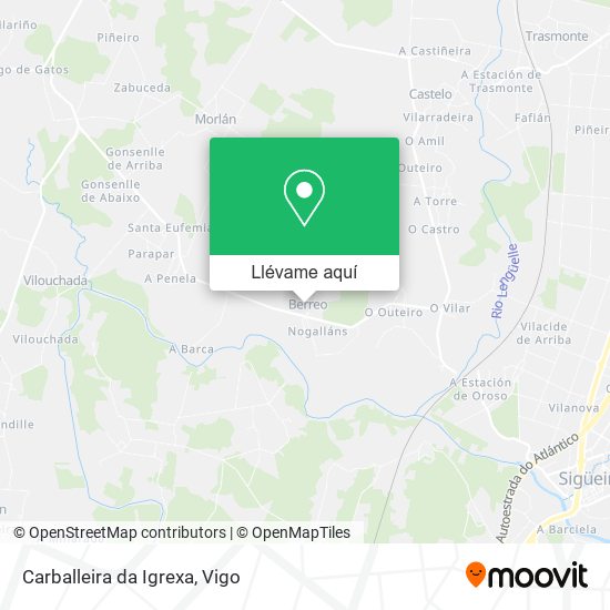 Mapa Carballeira da Igrexa