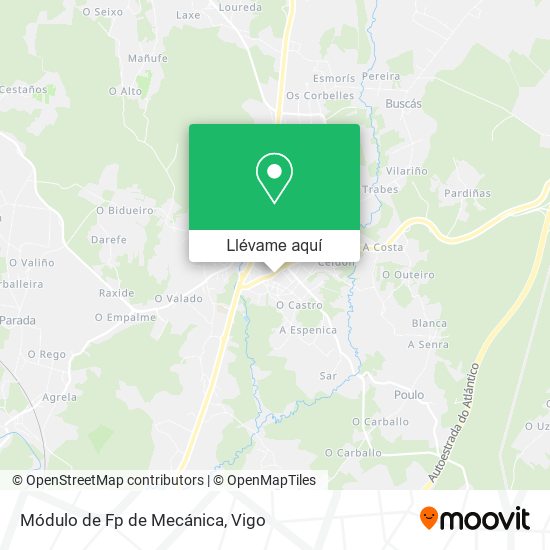 Mapa Módulo de Fp de Mecánica