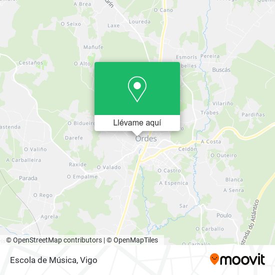 Mapa Escola de Música