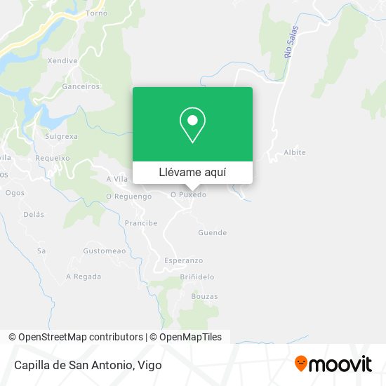 Mapa Capilla de San Antonio
