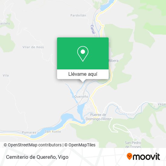 Mapa Cemiterio de Quereño