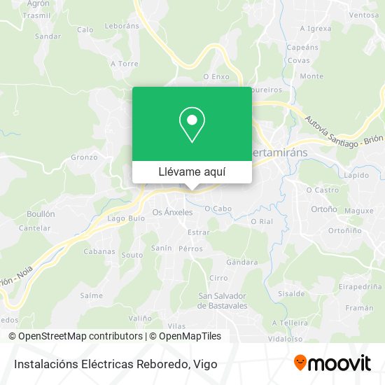 Mapa Instalacións Eléctricas Reboredo