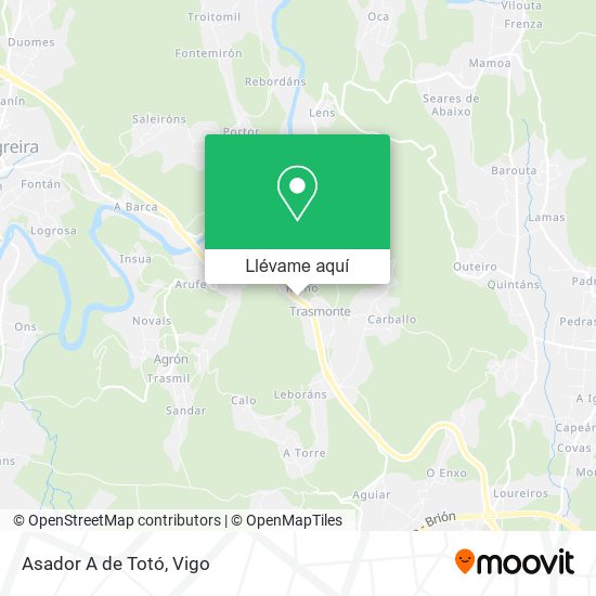 Mapa Asador A de Totó