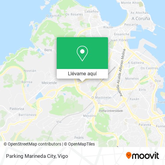Mapa Parking Marineda City