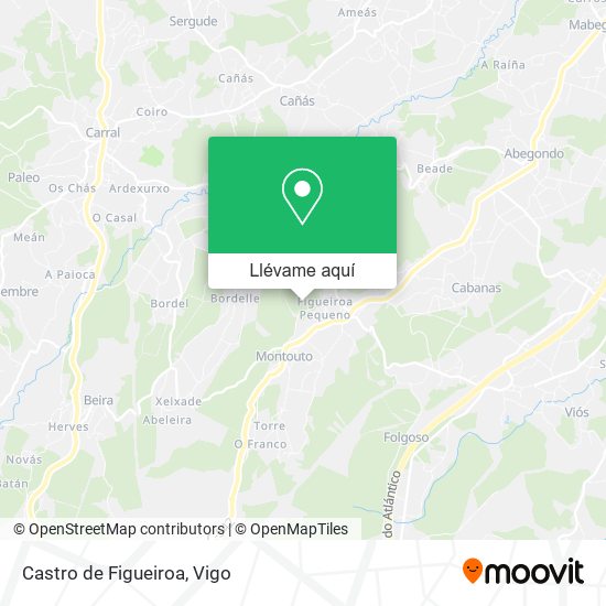 Mapa Castro de Figueiroa