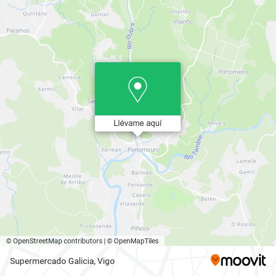 Mapa Supermercado Galicia