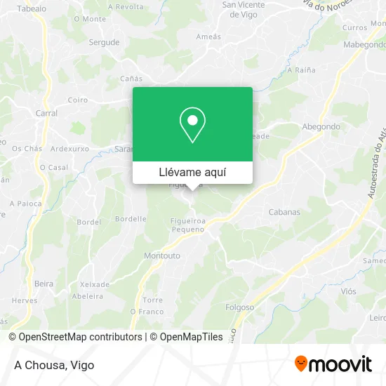 Mapa A Chousa