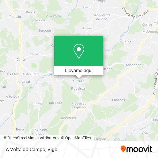 Mapa A Volta do Campo