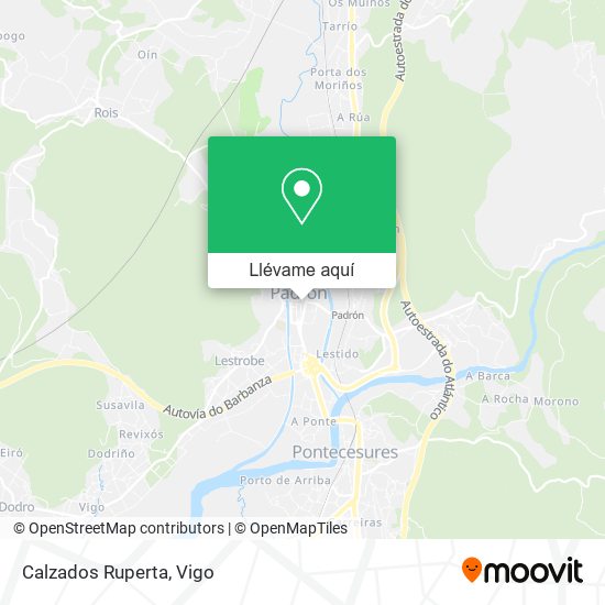 Mapa Calzados Ruperta