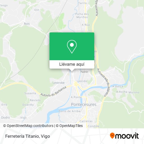 Mapa Ferretería Titanio