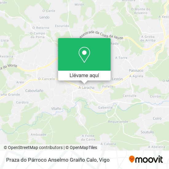 Mapa Praza do Párroco Anselmo Graíño Calo
