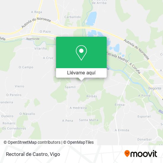 Mapa Rectoral de Castro