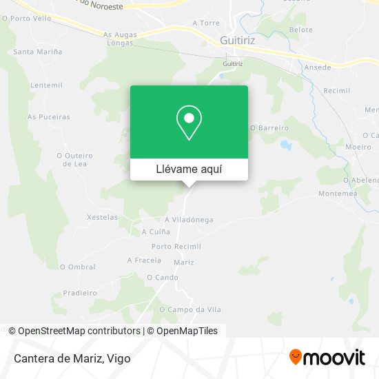 Mapa Cantera de Mariz