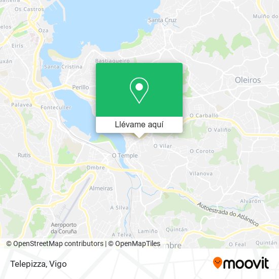 Mapa Telepizza