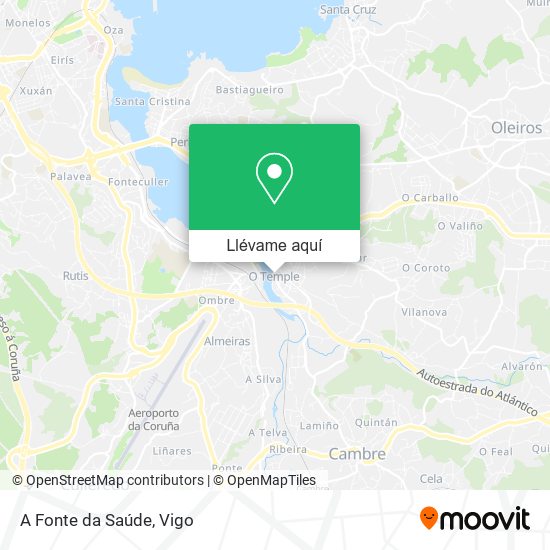 Mapa A Fonte da Saúde