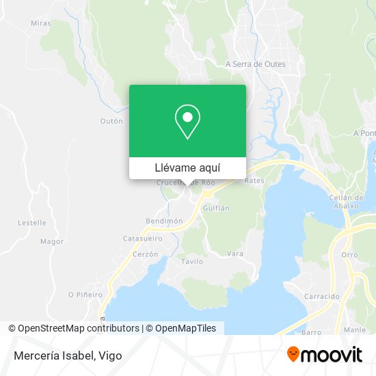 Mapa Mercería Isabel