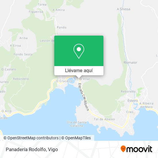Mapa Panadería Rodolfo