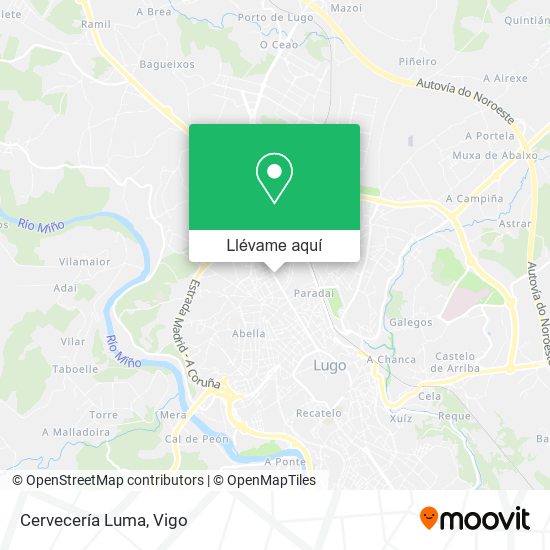 Mapa Cervecería Luma