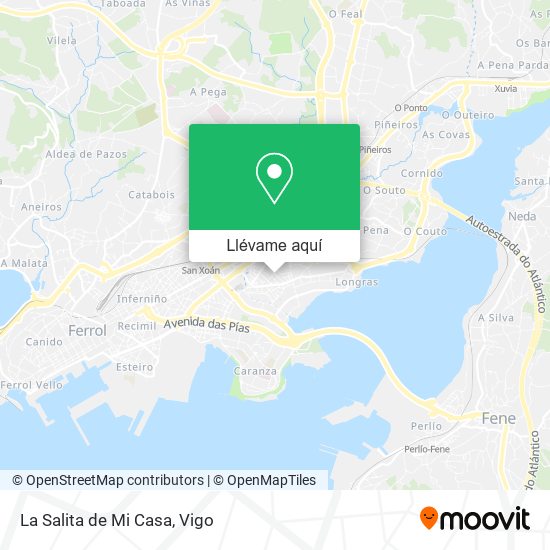 Mapa La Salita de Mi Casa