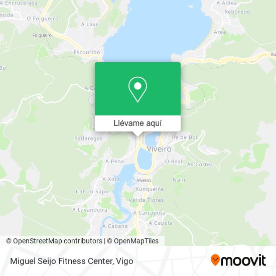 Mapa Miguel Seijo Fitness Center