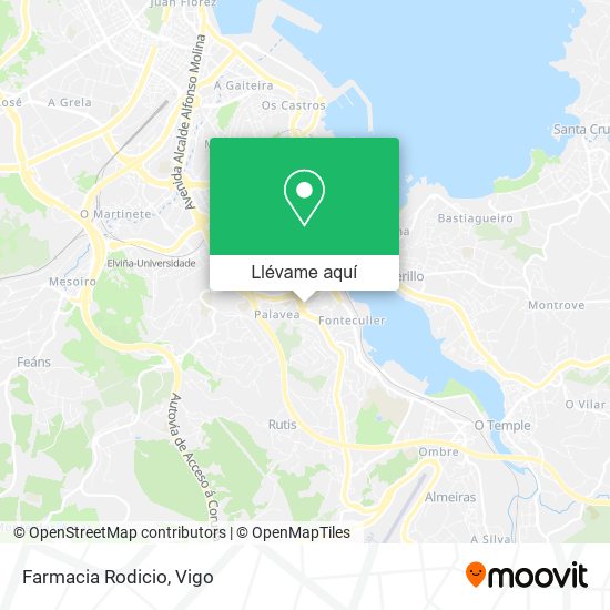 Mapa Farmacia Rodicio