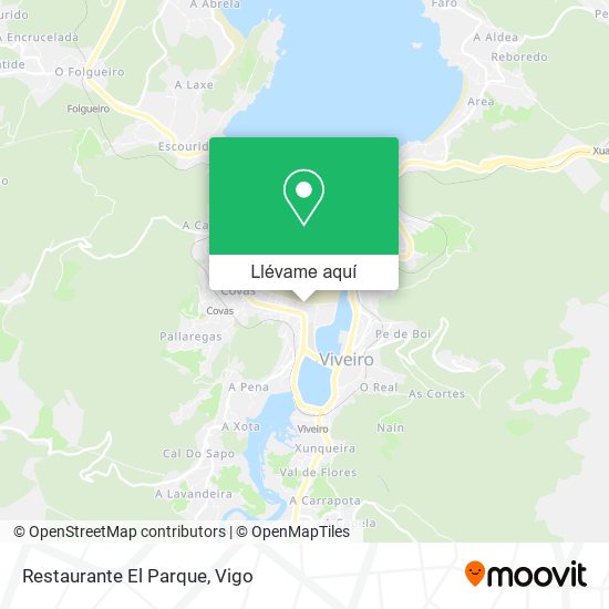 Mapa Restaurante El Parque