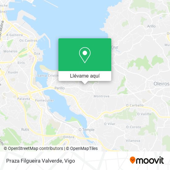 Mapa Praza Filgueira Valverde