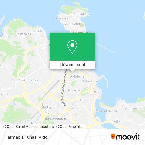 Mapa Farmacia Tuñas