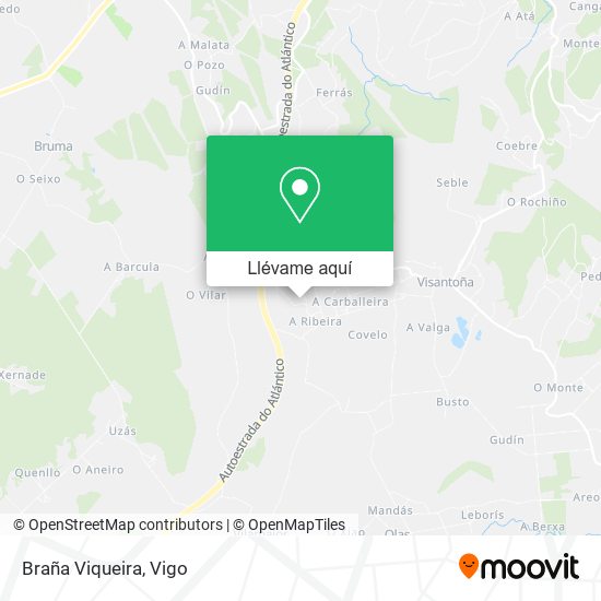 Mapa Braña Viqueira