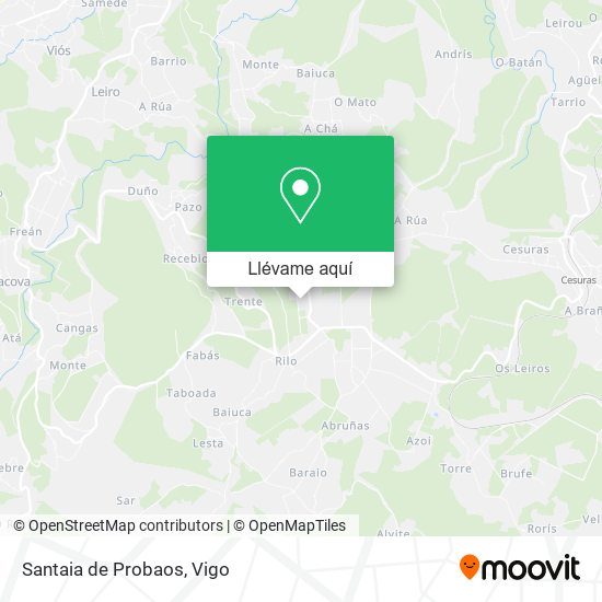 Mapa Santaia de Probaos