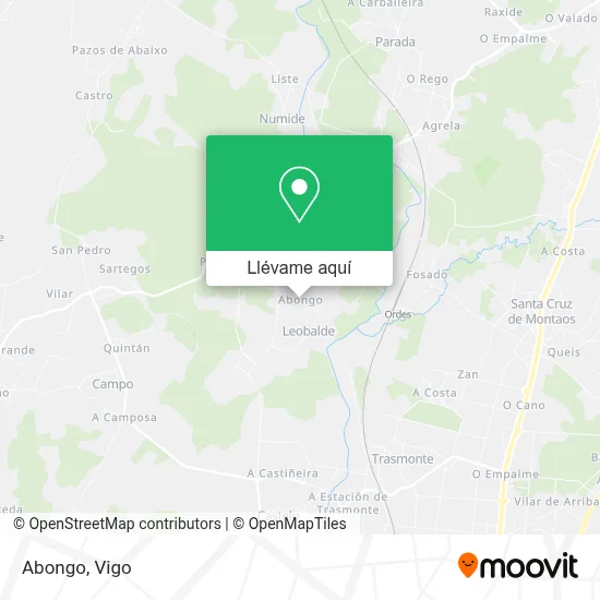 Mapa Abongo