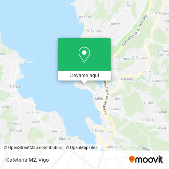 Mapa Cafeteria M2