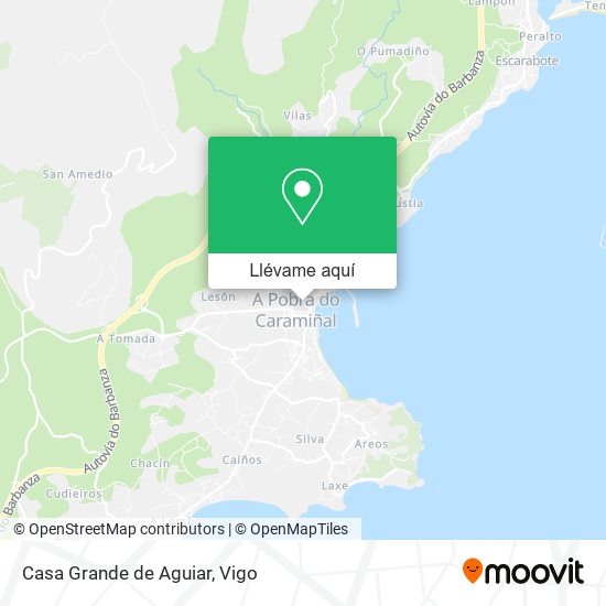 Mapa Casa Grande de Aguiar