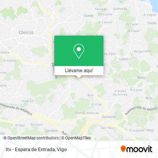 Mapa Itv - Espera de Entrada