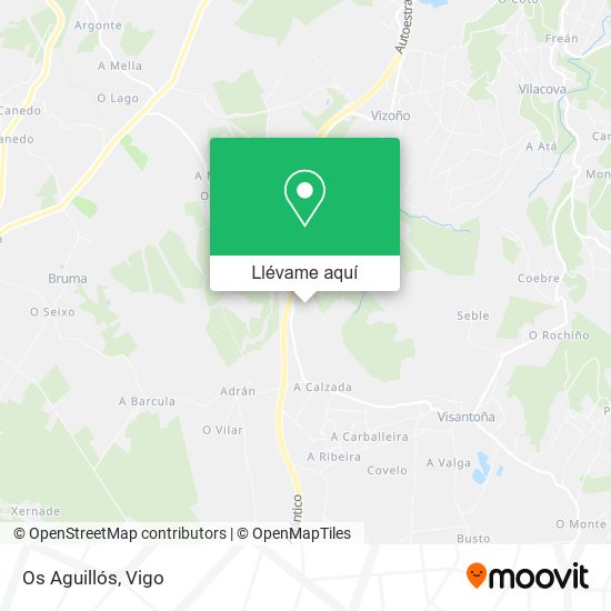 Mapa Os Aguillós