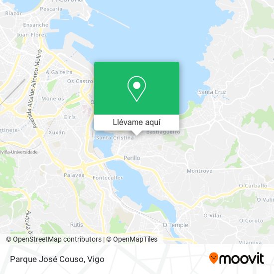 Mapa Parque José Couso