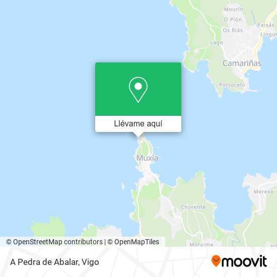 Mapa A Pedra de Abalar