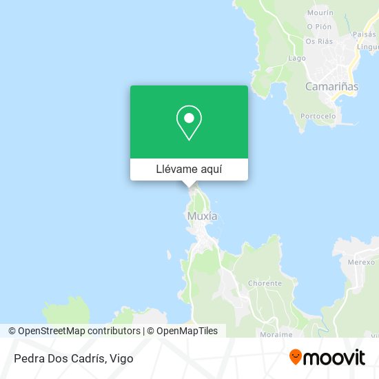 Mapa Pedra Dos Cadrís