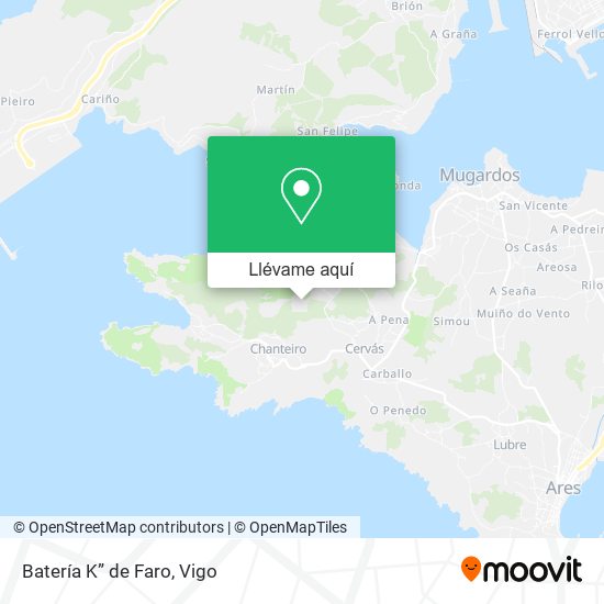 Mapa Batería K” de Faro
