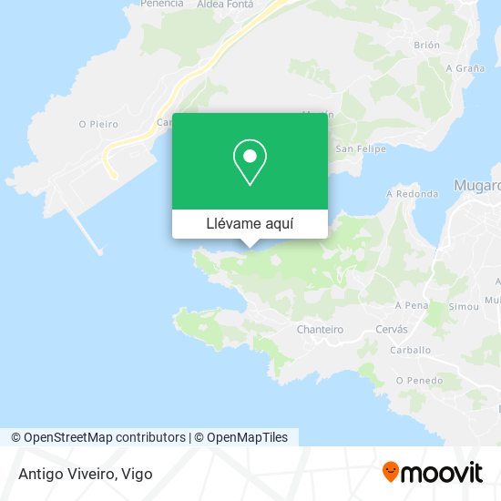 Mapa Antigo Viveiro