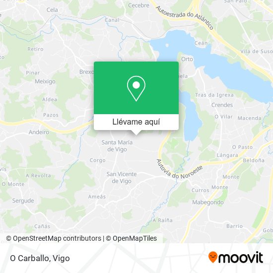 Mapa O Carballo