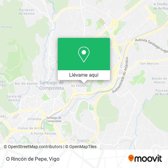 Mapa O Rincón de Pepe