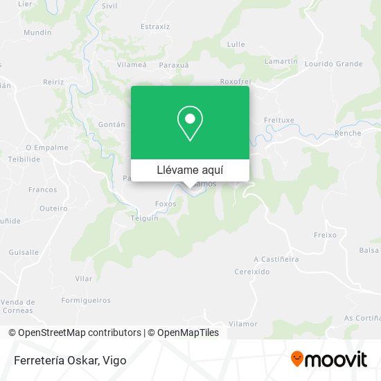 Mapa Ferretería Oskar