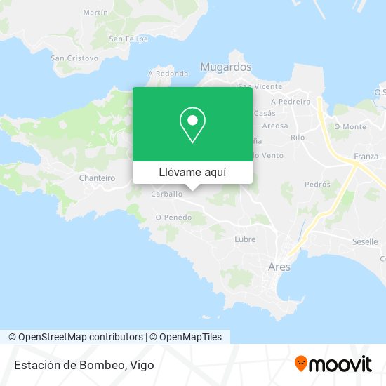Mapa Estación de Bombeo