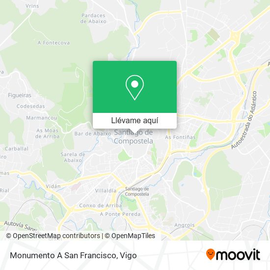 Mapa Monumento A San Francisco