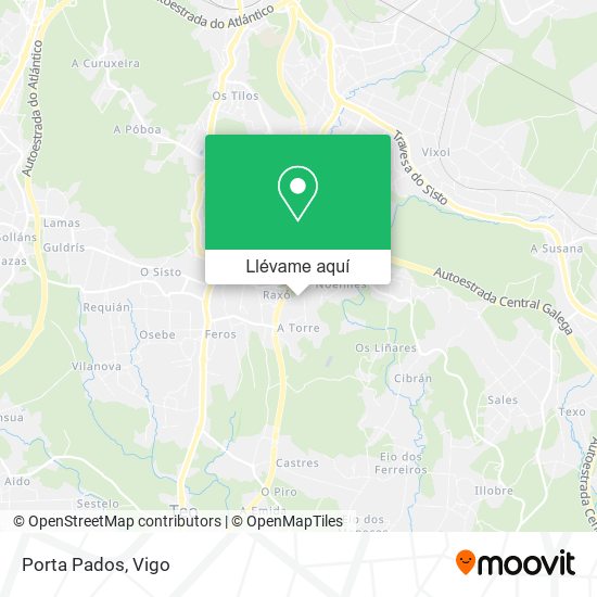 Mapa Porta Pados