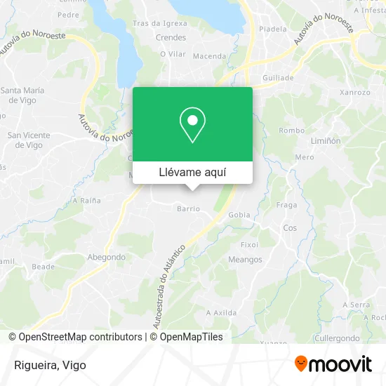 Mapa Rigueira